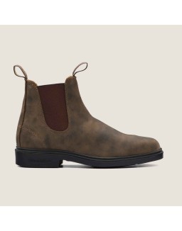Men's Dress Chelsea Boots - Rustic Brown
