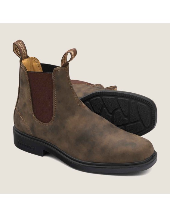 Men's Dress Chelsea Boots - Rustic Brown