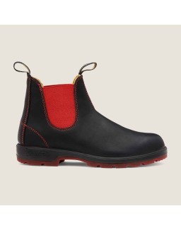 Men's Classics Chelsea Boots - Black / Red
