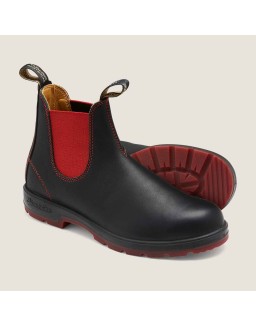 Men's Classics Chelsea Boots - Black / Red