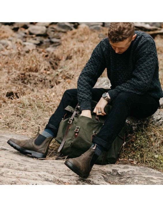 Men's Originals Suede Boots - Dark Olive