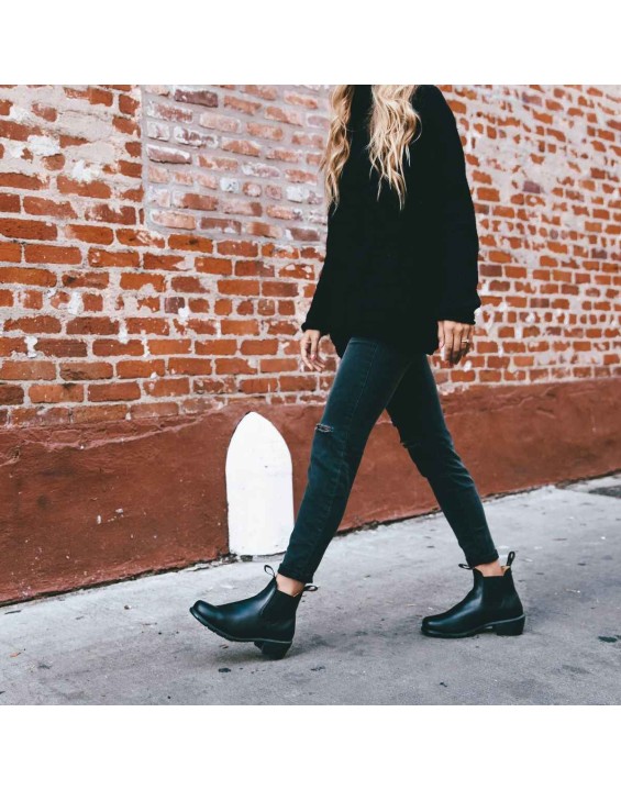Women's Series Heeled Boots - Black