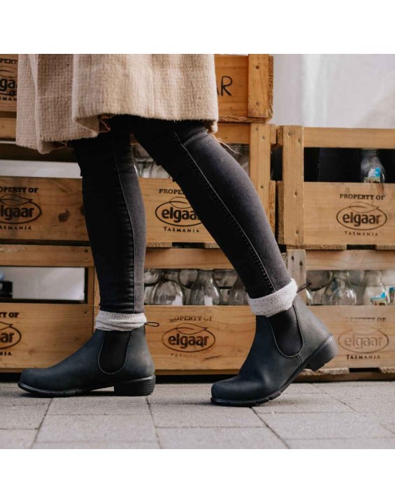Women's Series Ankle Boots - Rustic Black