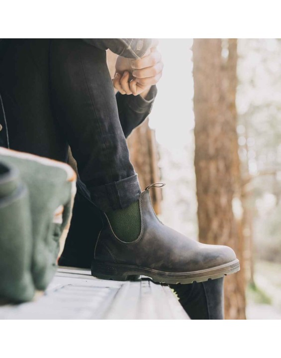 Men's Originals Chelsea Boots - Stout Brown / Olive