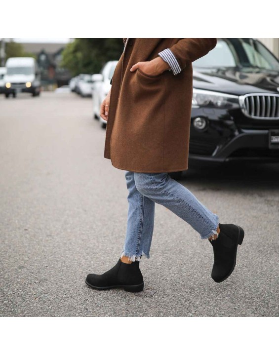Women's Series Ankle Boots - Black Nubuck