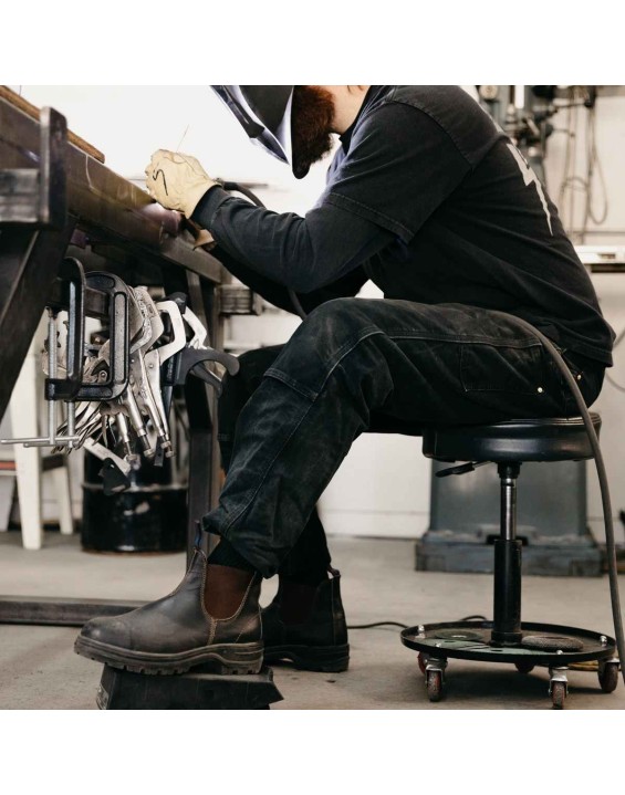 Elastic Sided Series Work Boots - Stout Brown