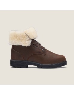 Men's Thermal Lace Up Boots - Antique Brown