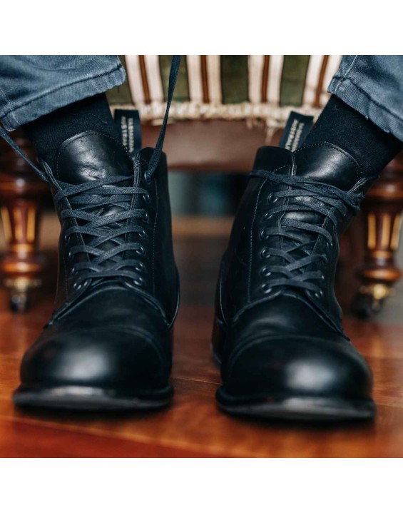 Men's Heritage Lace Up Boots - Black