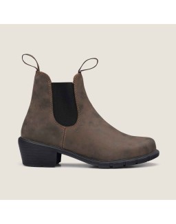Women's Series Heeled Boots - Rustic Brown