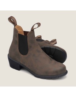 Women's Series Heeled Boots - Rustic Brown