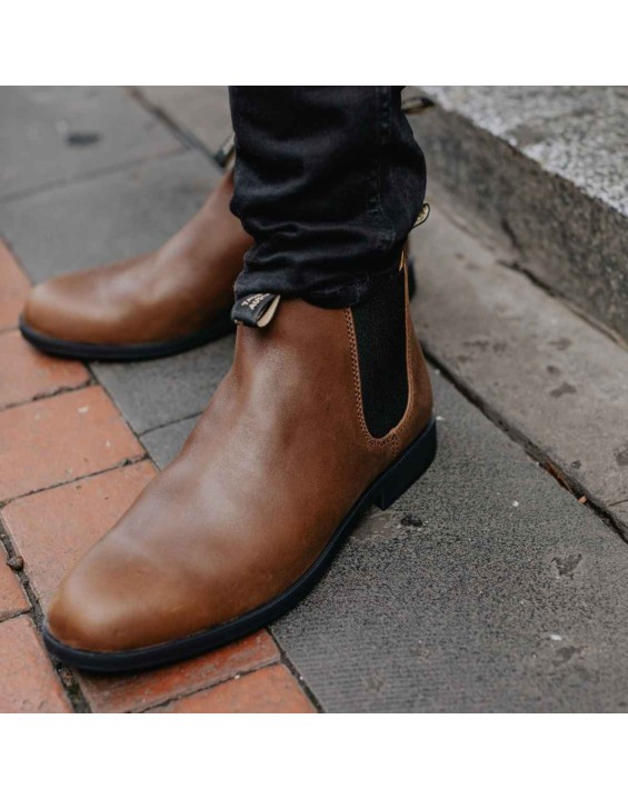 Men's Dress Ankle Boots - Tan