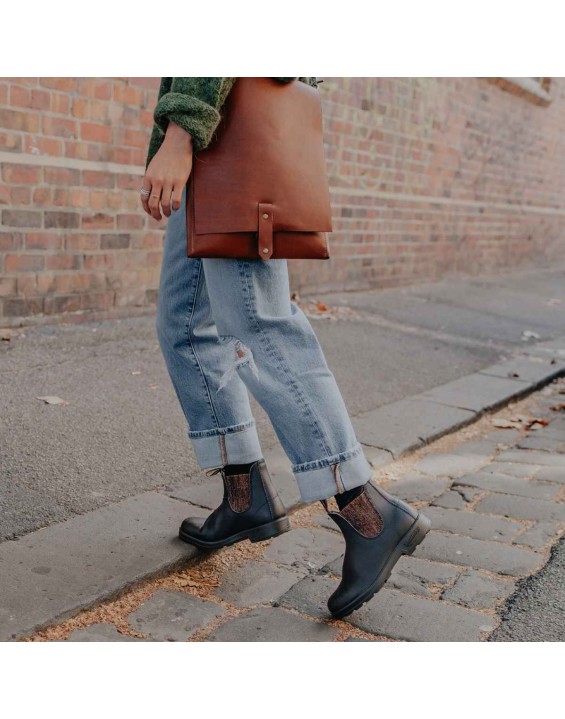 Women's Originals Chelsea Boots - Black / Gold Glitter