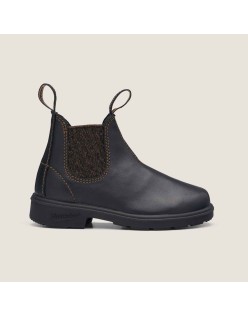Kids' Series Chelsea Boots - Black / Gold Glitter