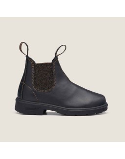 Kids' Series Chelsea Boots - Black / Gold Glitter