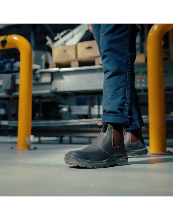 Work Series Chelsea Boots - Stout Brown