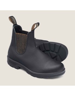 Youth Originals Chelsea Boots - Black / Gold Glitter