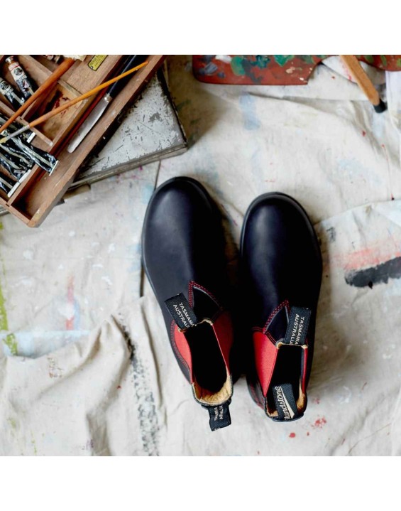 Youth Classics Chelsea Boots - Black / Red