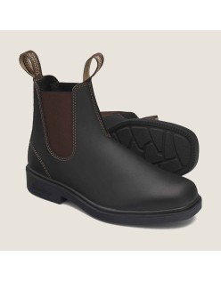 Youth Dress Chelsea Boots - Stout Brown
