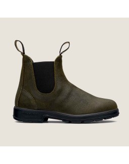Youth Originals Suede Boots - Dark Olive