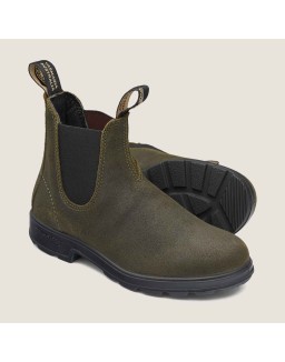 Youth Originals Suede Boots - Dark Olive