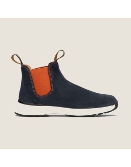 Women's Active Chelsea Boots - Navy / Orange