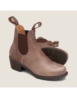 Women's Series Heeled Boots - Shell Lizard