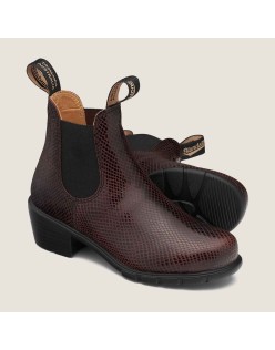 Women's Series Heeled Boots - Testa Lizard