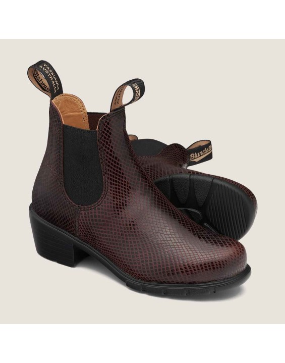 Women's Series Heeled Boots - Testa Lizard