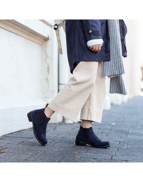 Women's Series Ankle Boots - Navy