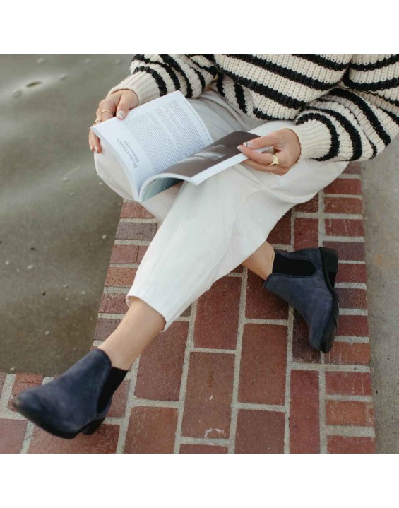 Women's Series Ankle Boots - Navy