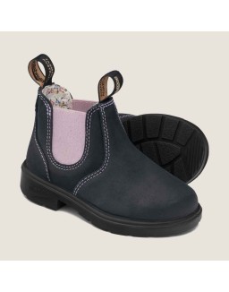 Kids' Series Chelsea Boots - Navy / Pink