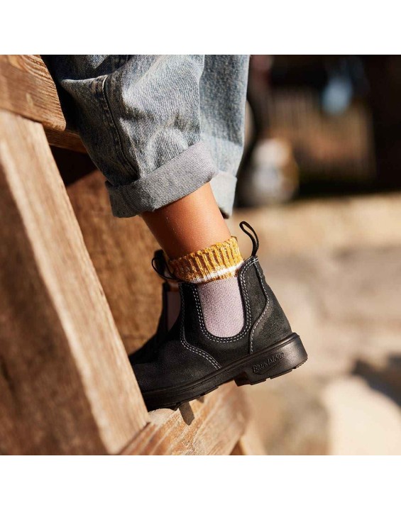 Kids' Series Chelsea Boots - Navy / Pink