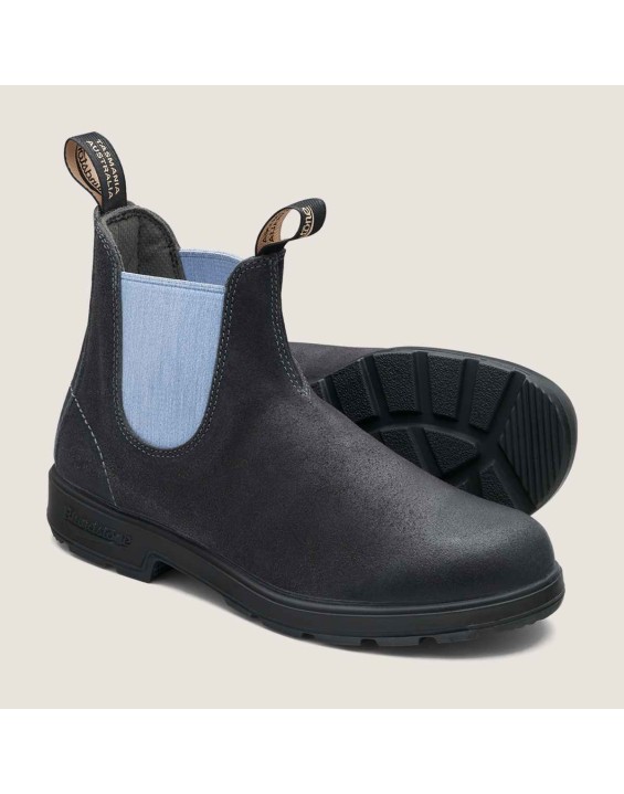 Men's Originals Suede Boots - Steel Grey / Blue
