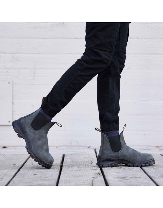 Men's Lug Chelsea Boots - Rustic Black