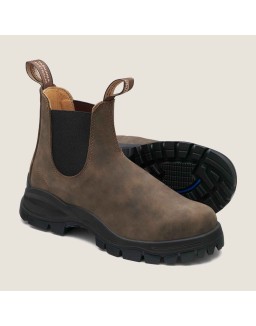 Men's Lug Chelsea Boots - Rustic Brown