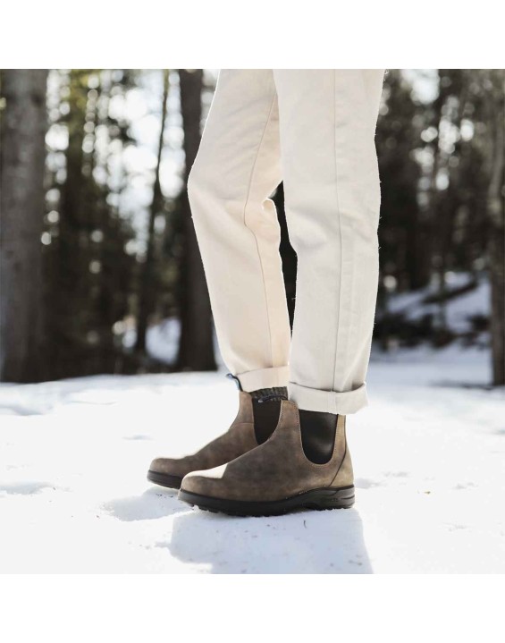 Men's All-Terrain Thermal Chelsea Boots - Rustic Brown