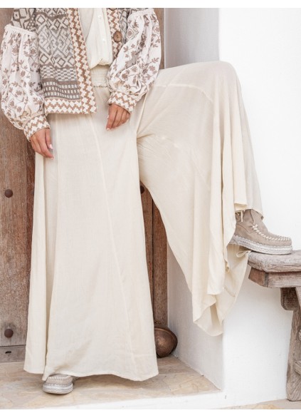 Bohemian casual pants skirt