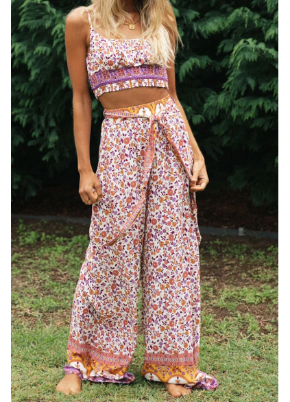 Fashion two piece sling set