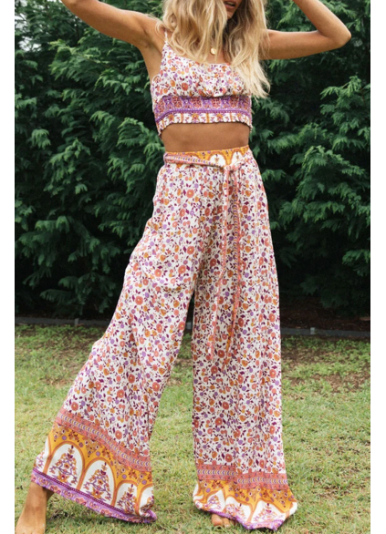 Fashion two piece sling set