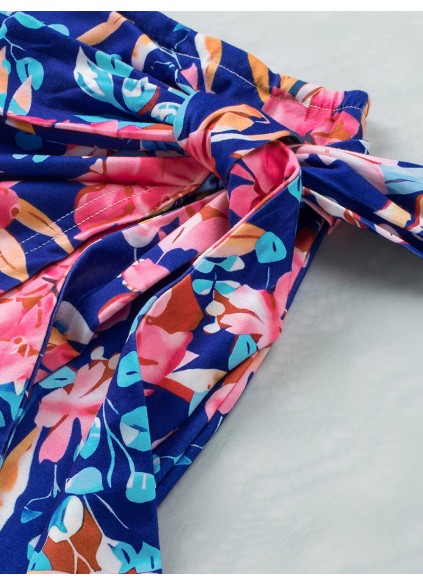 FLORAL KNOT SHEATH CASUAL SKIRTS