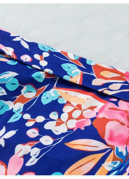 FLORAL KNOT SHEATH CASUAL SKIRTS