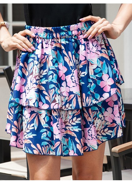 FLORAL SHEATH CASUAL SKIRTS