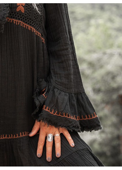 Holiday style Stitched dress