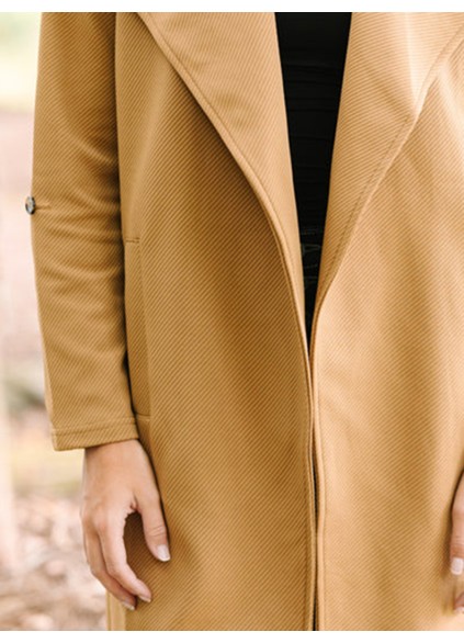 Camel Brown Coat
