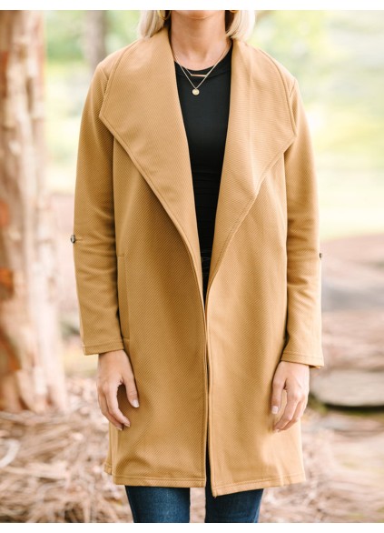 Camel Brown Coat