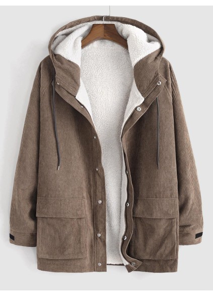 Men's Casual Oversized Coat Jacket