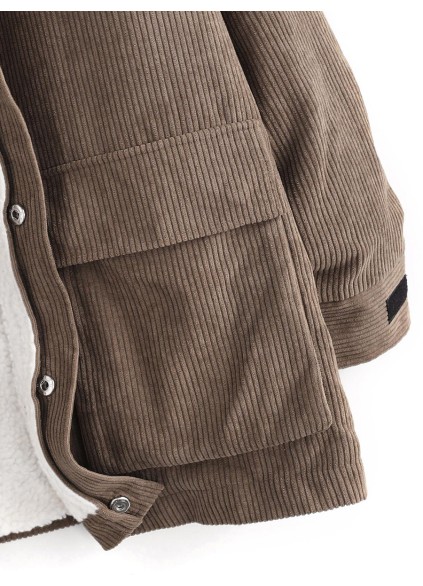 Men's Casual Oversized Coat Jacket