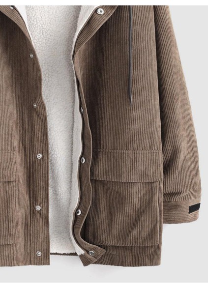 Men's Casual Oversized Coat Jacket