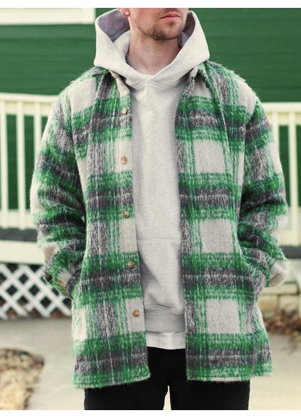 Men's Casual Oversized Coat Jacket