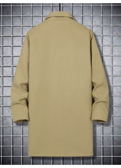 Men's Casual Oversized Coat Long Jacket
